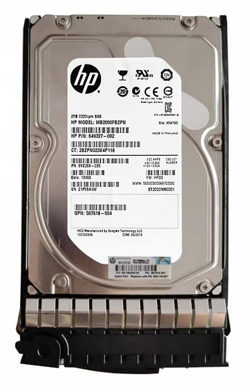 Жесткий диск HP EVA 635334-001 2Tb  SAS 3,5" HDD
