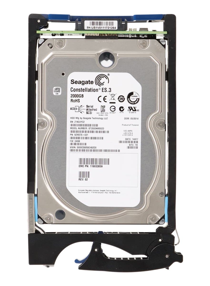  EMC 2Tb 7200 Fibre Channel 3.5" HDD