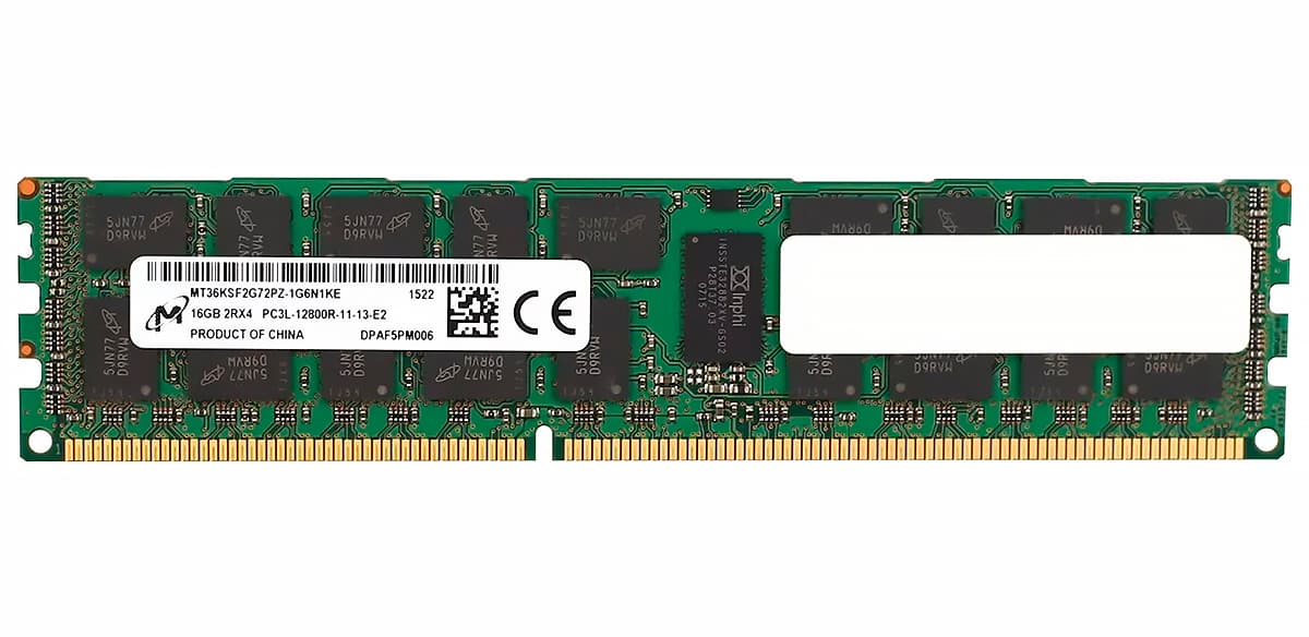 Оперативная память Micron MT36KSF2G72PZ-1G6N1 DDRIII 16Gb