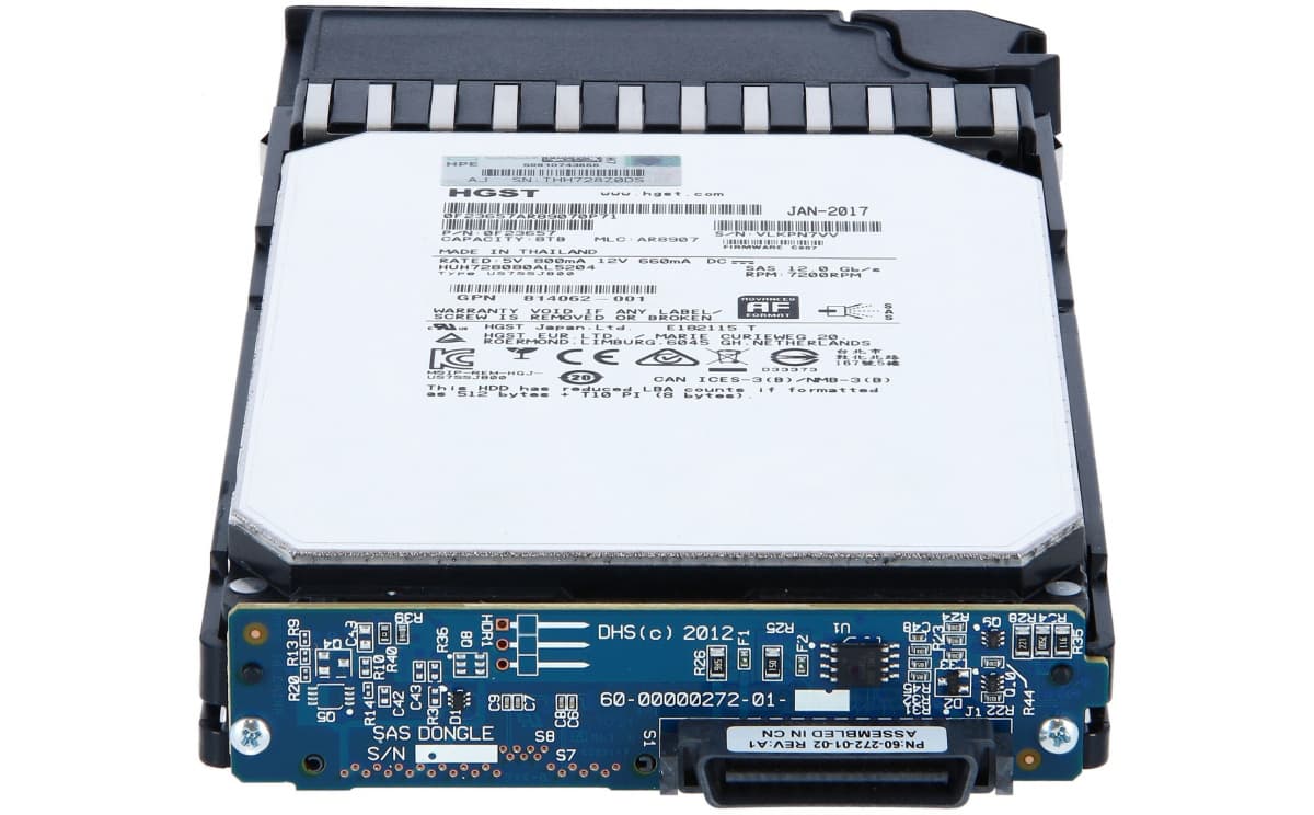 Жесткий диск HP 813866-001 8Tb 7200 SAS 3,5" HDD