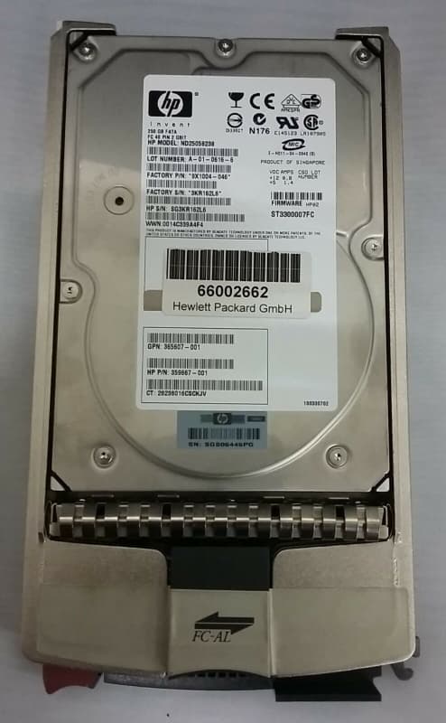 Жесткий диск HP 359667-001 250Gb  Fibre Channel  3,5" HDD