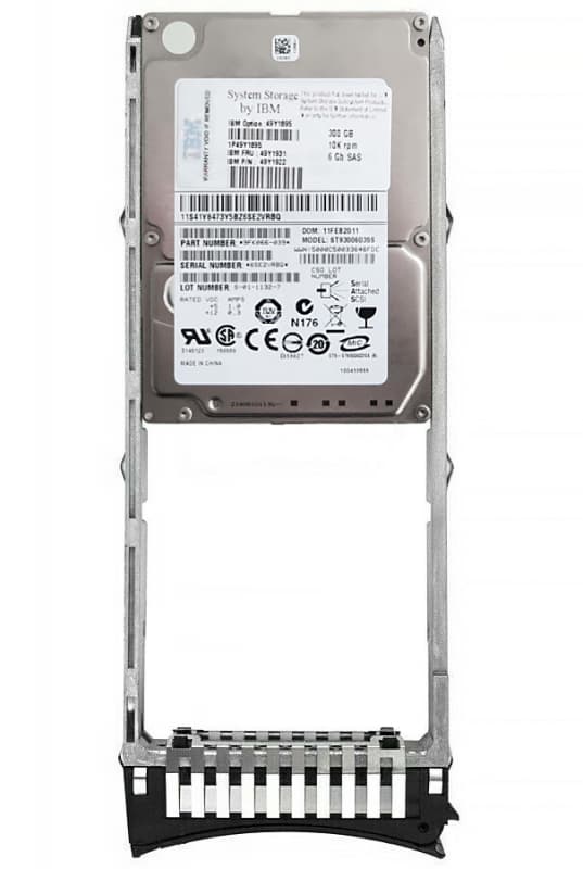 Жесткий диск IBM 49Y1922 300Gb 10000 SAS 2,5" HDD