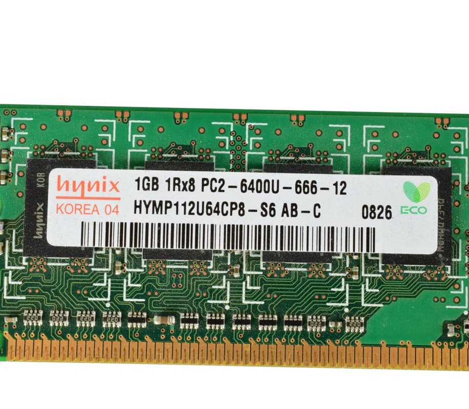 Оперативная память Hynix HYMP112U64CP8-S6 DDRII 1024Mb
