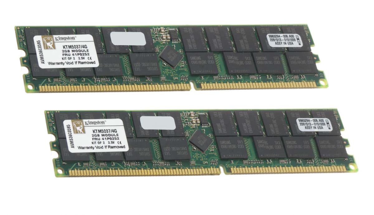 Оперативная память Kingston KTM5037/4G DDR 4Gb