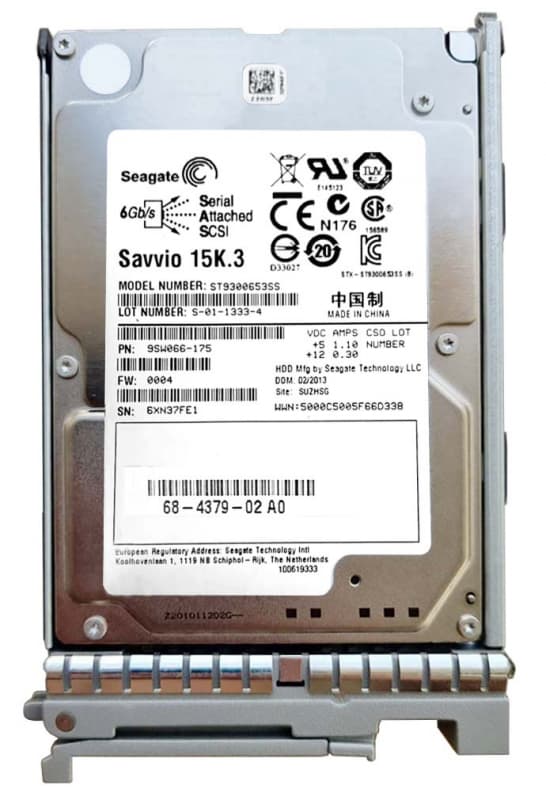 Жесткий диск Cisco 68-4379-02 300Gb 15000 SAS 2,5" HDD
