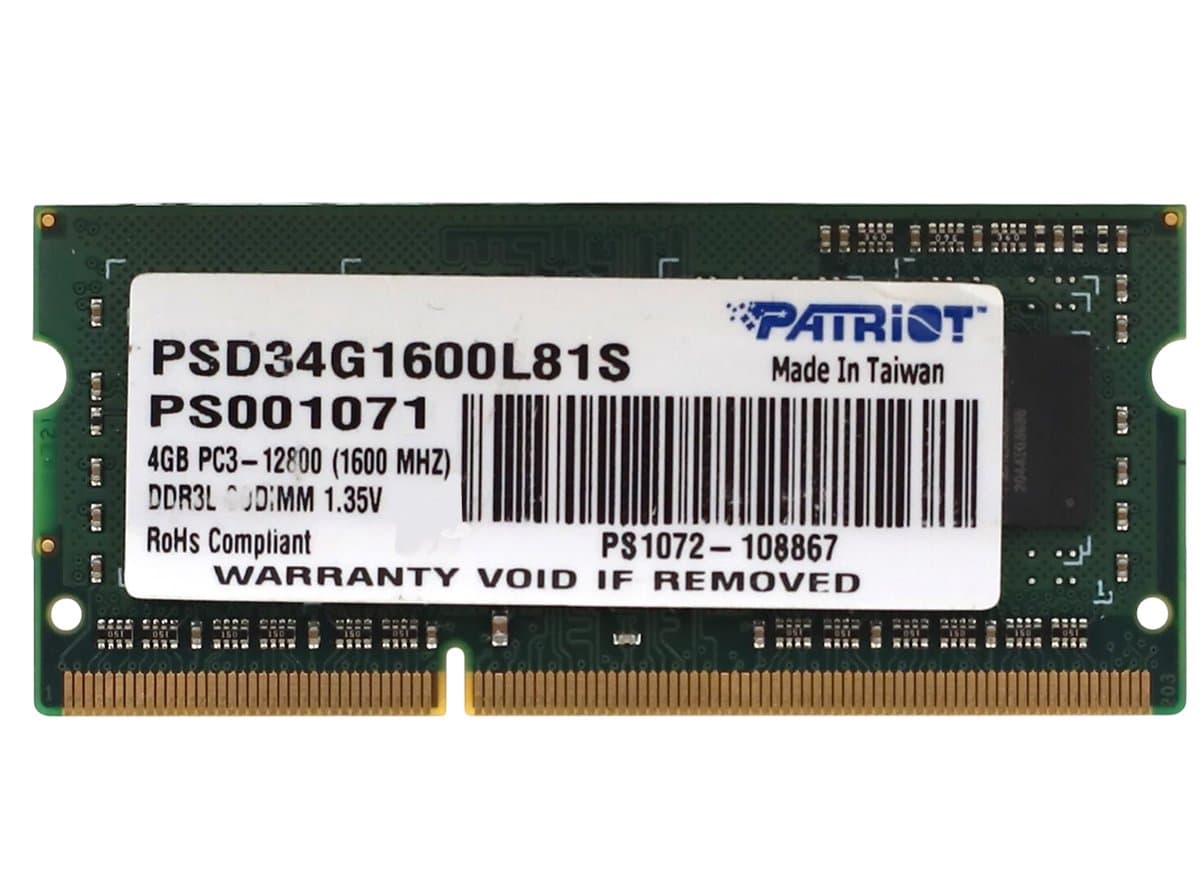 Оперативная память Patriot DDRIII 4Gb PS001071