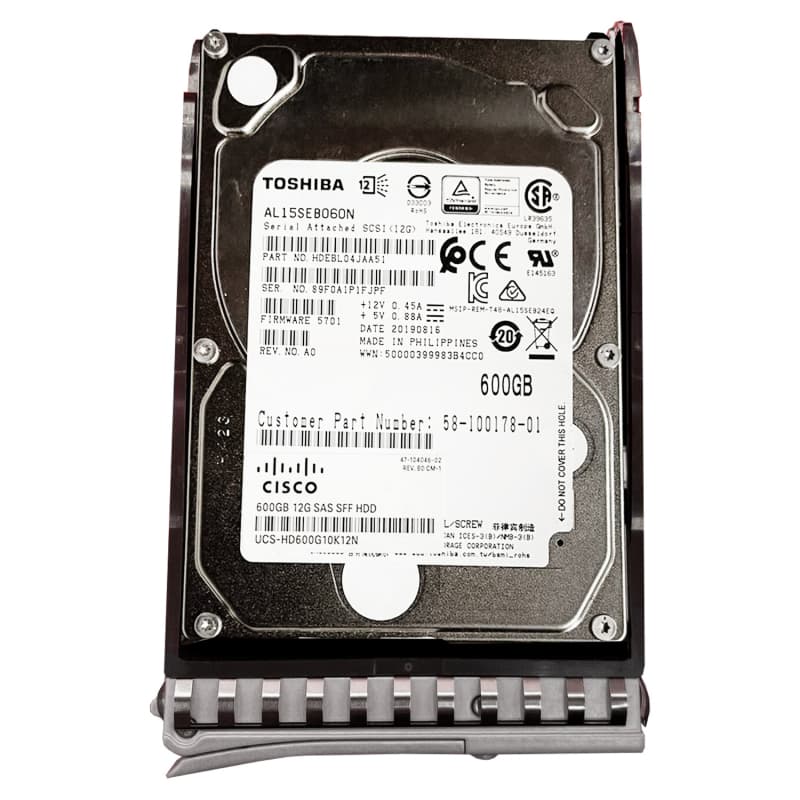 Жесткий Диск Cisco UCS-HD600G10K12N= 600Gb SAS 2,5" HDD