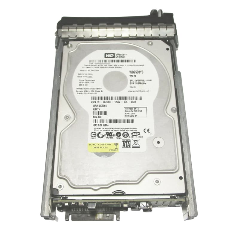 Жесткий диск Dell WD2500YS-18SHB1 250Gb SATAII 3,5" HDD