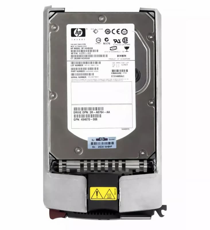 Жесткий диск HP 347708-B22 146,8Gb  U320SCSI 3.5" HDD