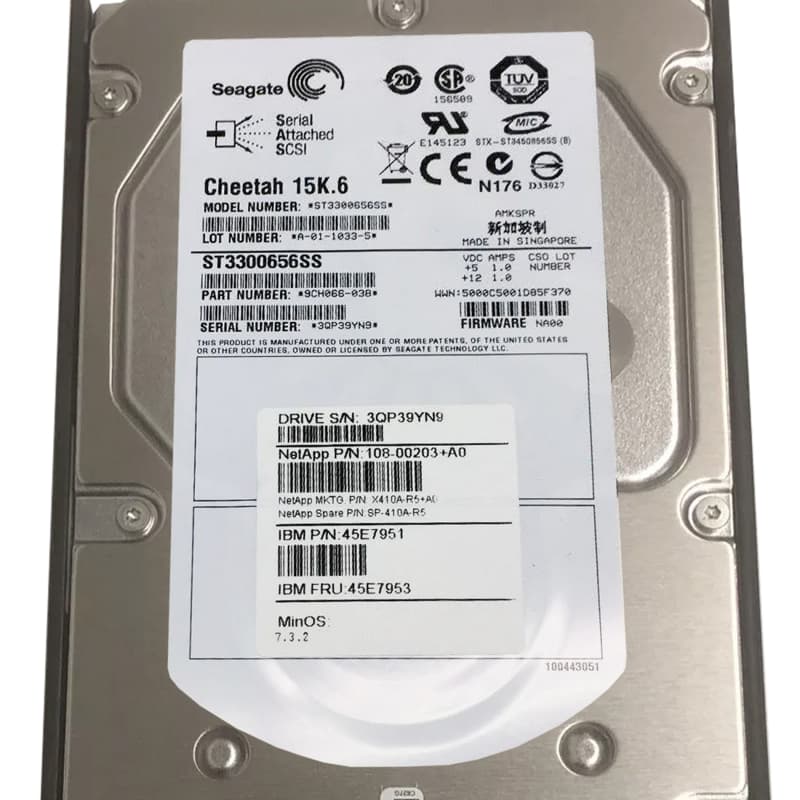 Жесткий диск Network Appliance 9CH066-038 300Gb  SAS 3,5" HDD