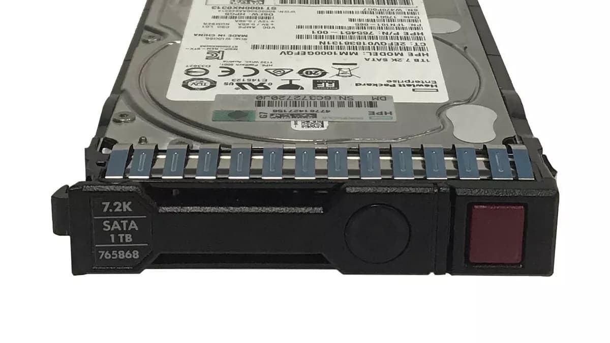 Жесткий диск HP 765453-B21 1Tb 7200 SATAIII 2,5" HDD