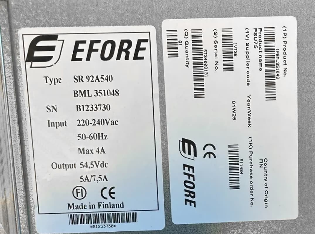 Блок Питания Efore SR 92A540 400W