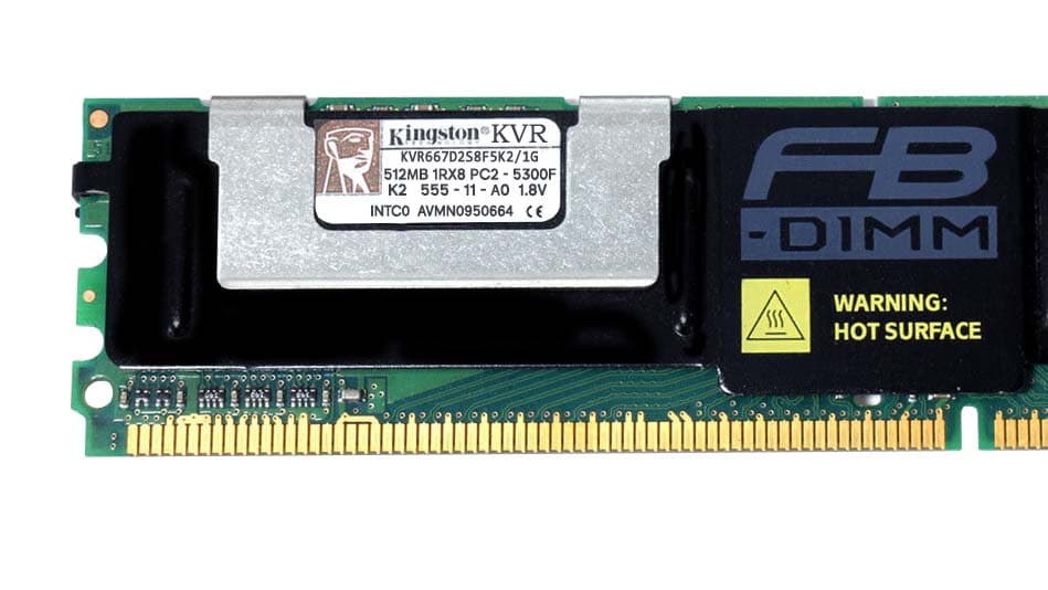 Оперативная память Kingston KVR667D2S8F5K2/1G DDRII 1GB