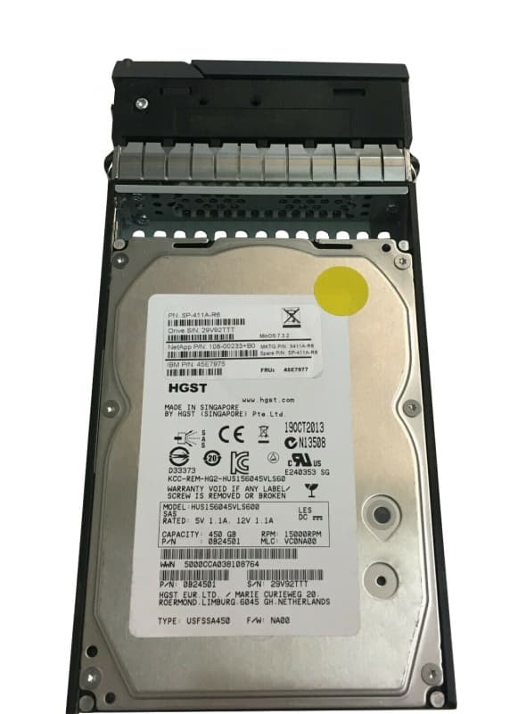 Жесткий диск Network Appliance 0B24501 450Gb 15000 Fibre Channel  3,5" HDD