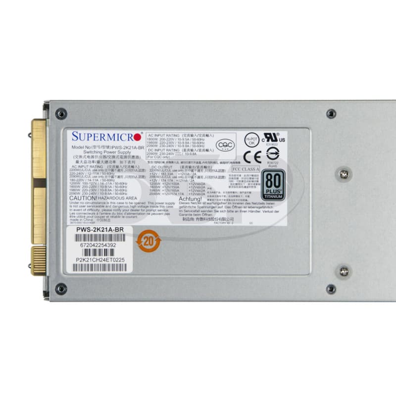 Блок Питания SuperMicro PWS-2K21A-BR 2200W