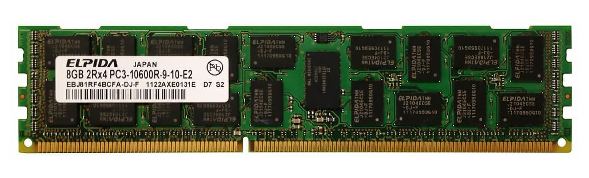Оперативная память Elpida EBJ81RF4BCFA-DJ-F DDRIII 8Gb