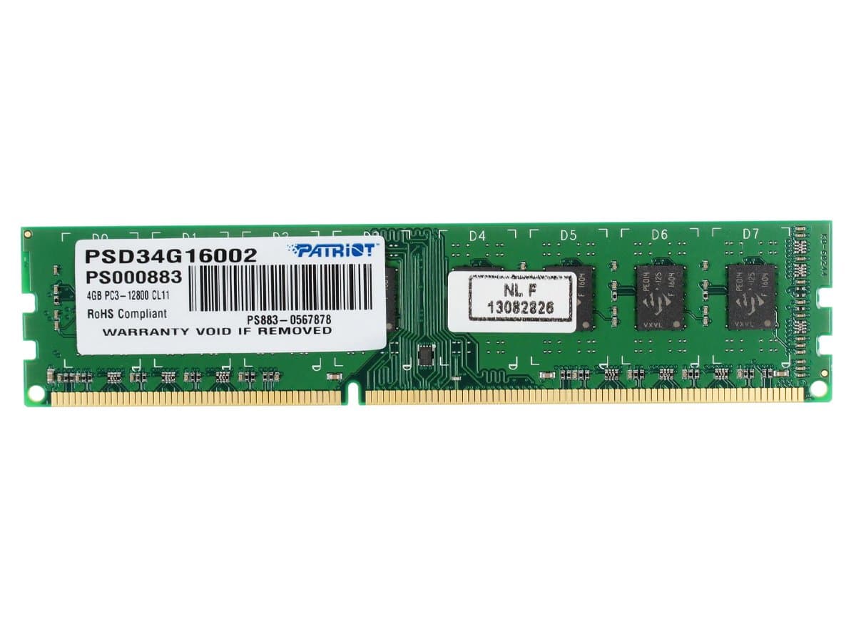 Оперативная память Patriot DDRIII 4Gb PS000883