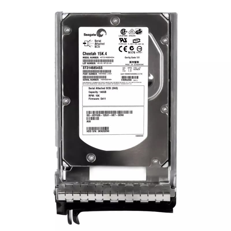 Жесткий диск Dell DY635 146Gb  SAS 3,5" HDD