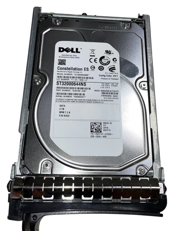 Жесткий диск Dell 0VGY1F 2Tb SATAII 3,5" HDD