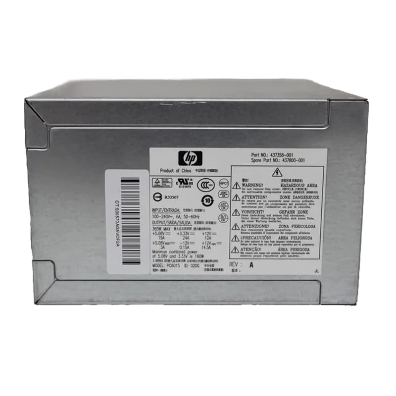 Блок Питания HP 437800-001 365W