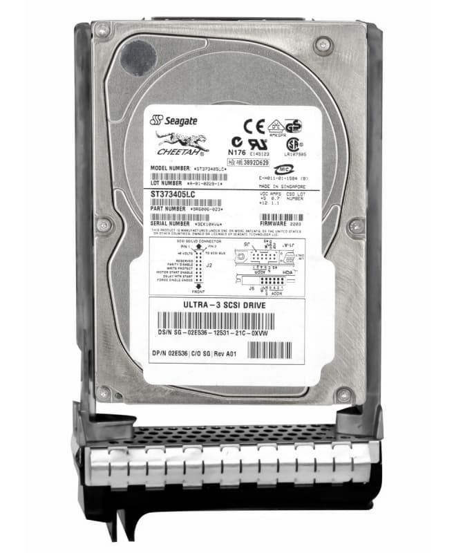 Жесткий диск Dell 2E536 73,4Gb  U160SCSI 3.5" HDD