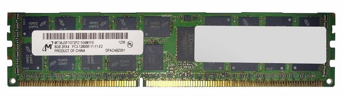 Оперативная память Micron MT36JSF1G72PZ-1G6M1FE DDRIII 8Gb