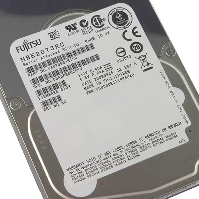 Жесткий диск Fujitsu CA07069-B100 73Gb  SAS 2,5" HDD