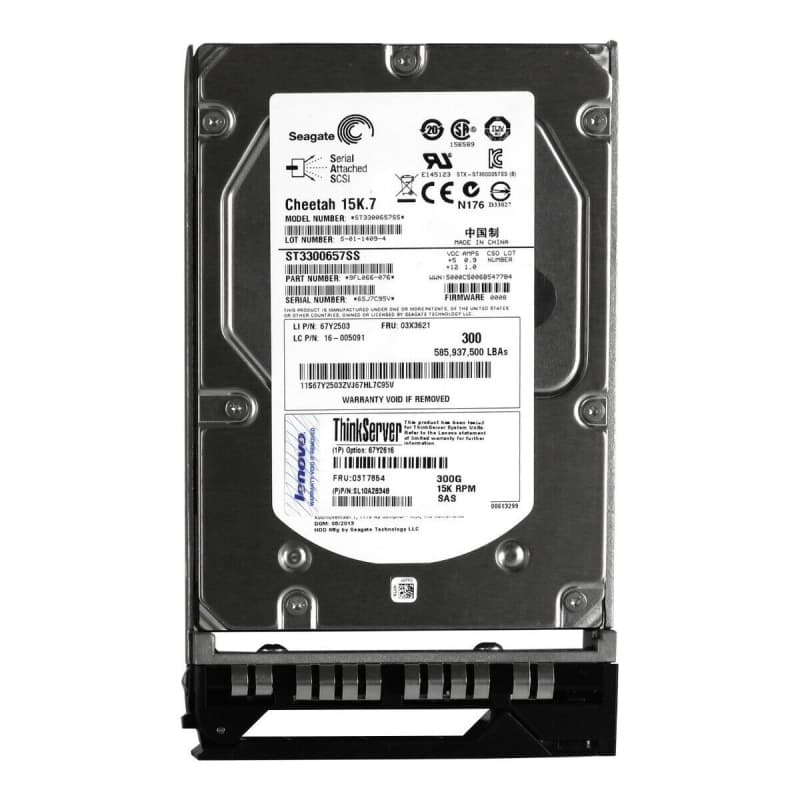 Жесткий диск Lenovo 9FL066-076 300Gb  SAS 3,5" HDD
