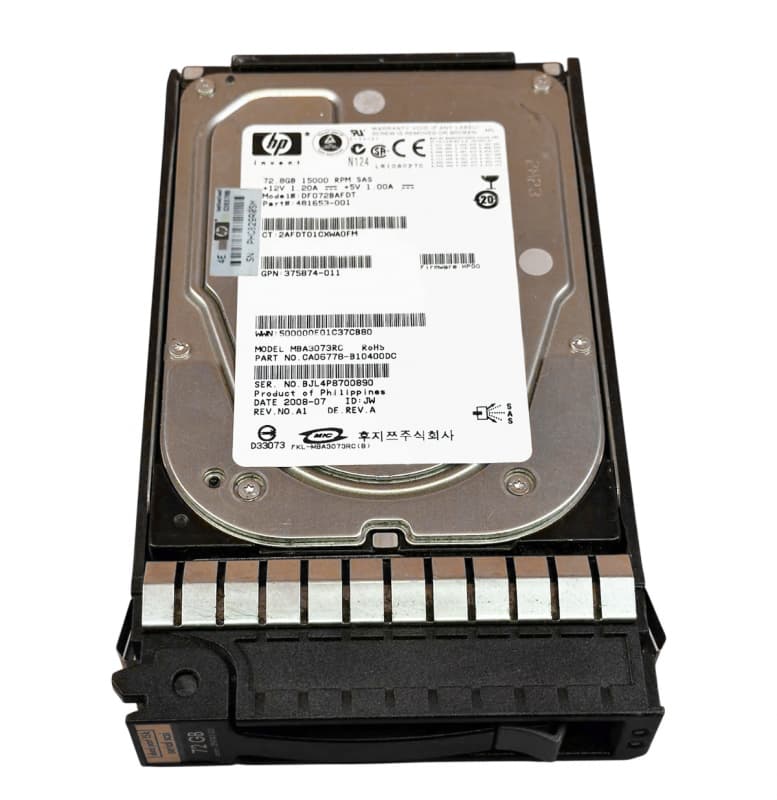 Жесткий диск HP 375870-B21 72Gb 15000 SAS 3,5" HDD