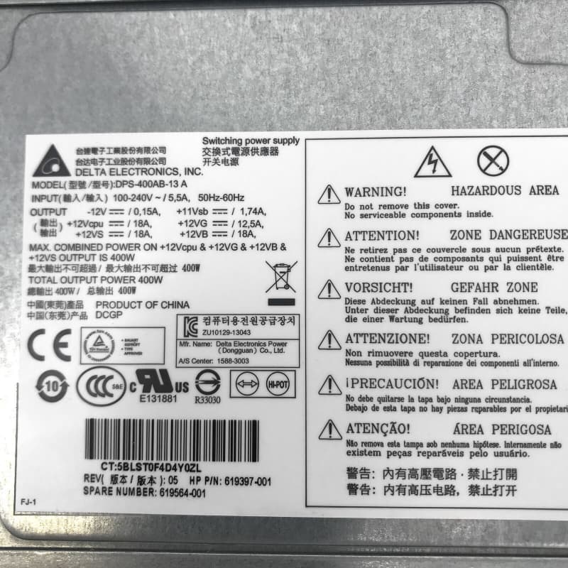 Блок Питания HP DPS-400AB-13 400W