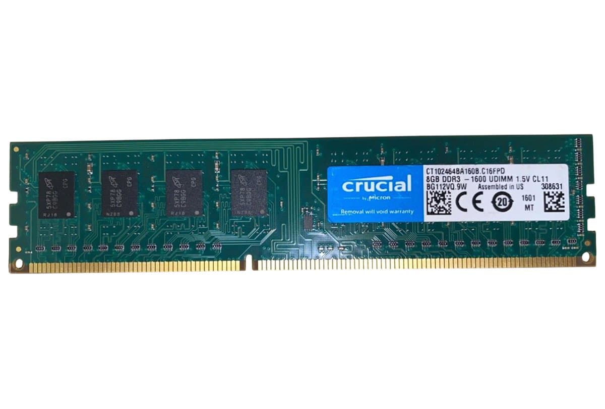 Оперативная память Crucial DDRIII 8Gb CT102464BA160B.C16FPD