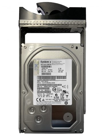 Жесткий диск IBM 90Y9000 2Tb  SAS 3,5" HDD