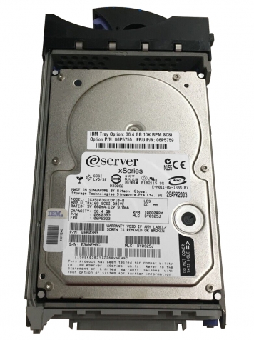 Жесткий диск IBM 06P5323 36,4Gb  U160SCSI 3.5" HDD