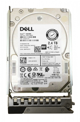 Жесткий диск Dell 08YWH3 2,4Tb 10000 SAS 2,5" HDD