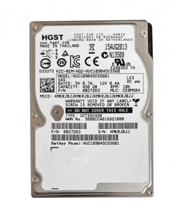 Жесткий диск Hitachi HUC109045CSS601 450Gb 10000 SAS 2,5" HDD