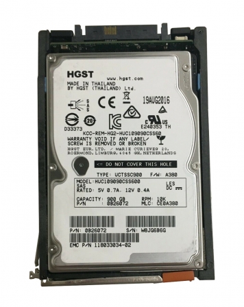 Жесткий диск EMC 118033034-02 900Gb  SAS 2,5" HDD