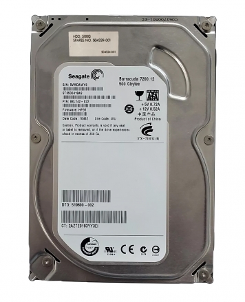 Жесткий диск HP 504339-001 500Gb SATAII 3,5" HDD