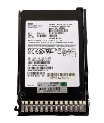 Жесткий диск HP MO0800JFFCH 800Gb  SAS 2,5" SSD