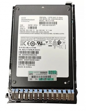 Жесткий диск HP P40561-B21 1.6Tb  SAS 2,5" SSD