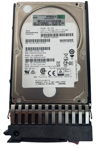 Жесткий диск HP HDEBJ05CAA5 300Gb SAS 2,5" HDD