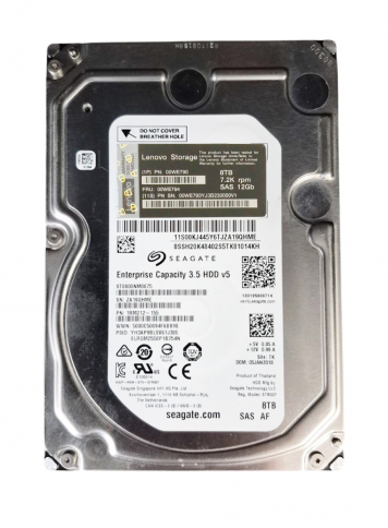 Жесткий диск Lenovo 1RM212-155 8TB SAS 3,5" HDD