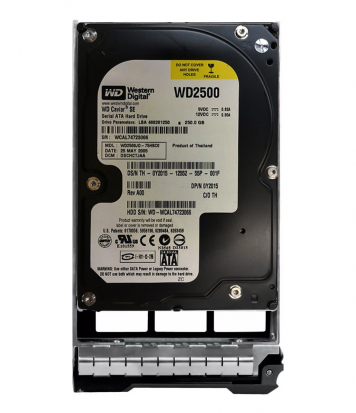 Жесткий диск Dell WD2500JD-75HBC0 250Gb SATAII 3,5" HDD