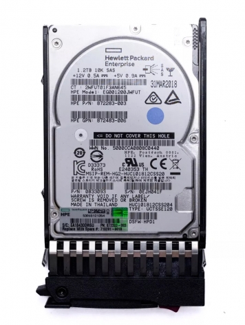 Жесткий диск HP EG001200JWFUT 1,2Tb SAS 2,5" HDD