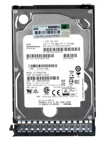 Жесткий диск HP HDEBF01CGA51 1,2Tb SAS 2,5" HDD