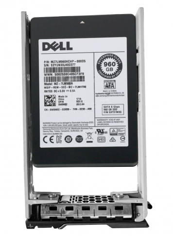 Жесткий диск Dell W8M02 960Gb SATAIII 2,5" SSD