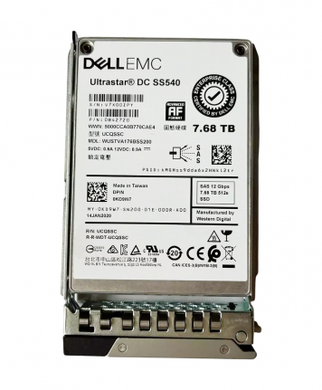 Жесткий диск Dell 0B42720 7.68TB SAS 2,5" SSD