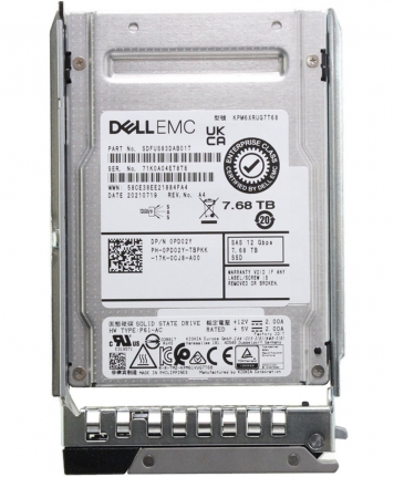 Жесткий диск Dell PD02Y 7.68TB SAS 2,5" SSD