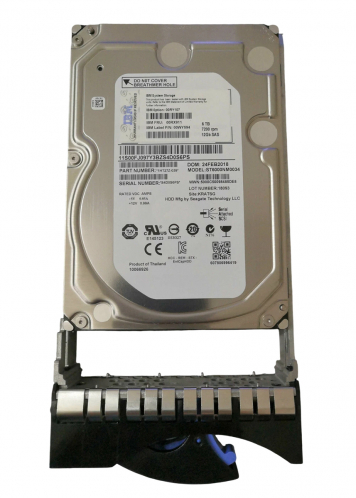 Жесткий диск IBM 00RX911 6Tb 7200 SAS 3,5" HDD