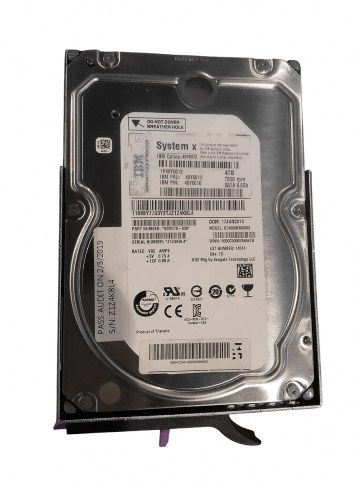 Жесткий диск IBM 49Y6012 4Tb  SATAIII 3,5" HDD