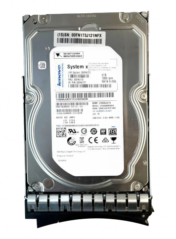 Жесткий диск Lenovo 1HT17Z-155 6Tb 7200 SATAIII 3.5" HDD